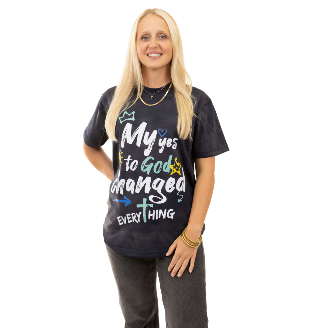 Yes Lord - Acid Wash Tee