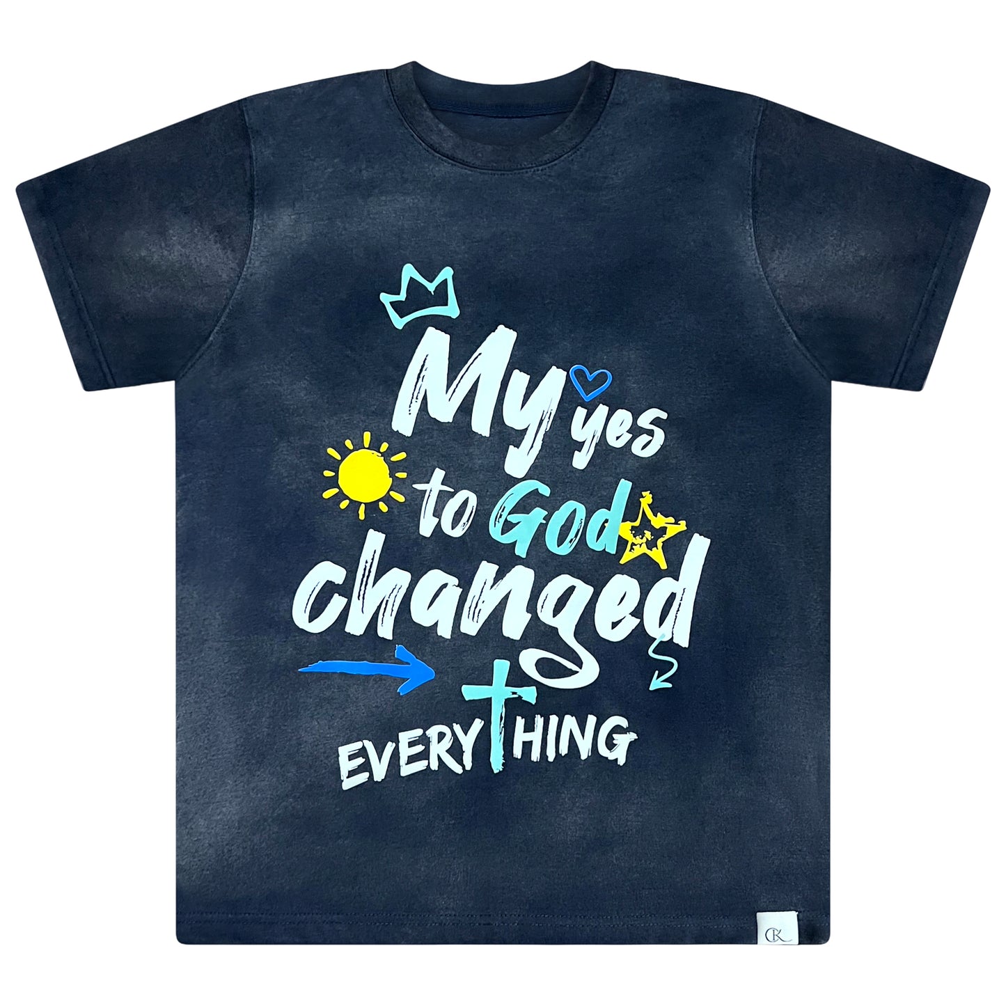 Yes Lord - Acid Wash Tee