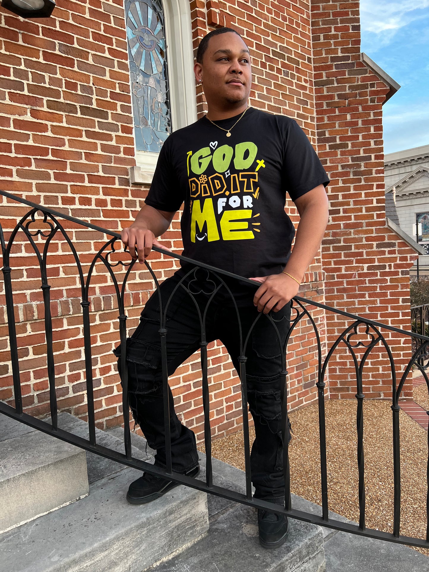 Heavenly Hype Tee (Evergreen)