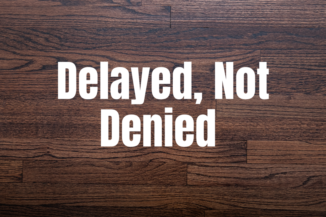 Delayed, Not Denied