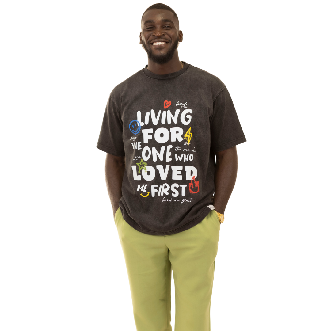 First Love- Acid WashTee