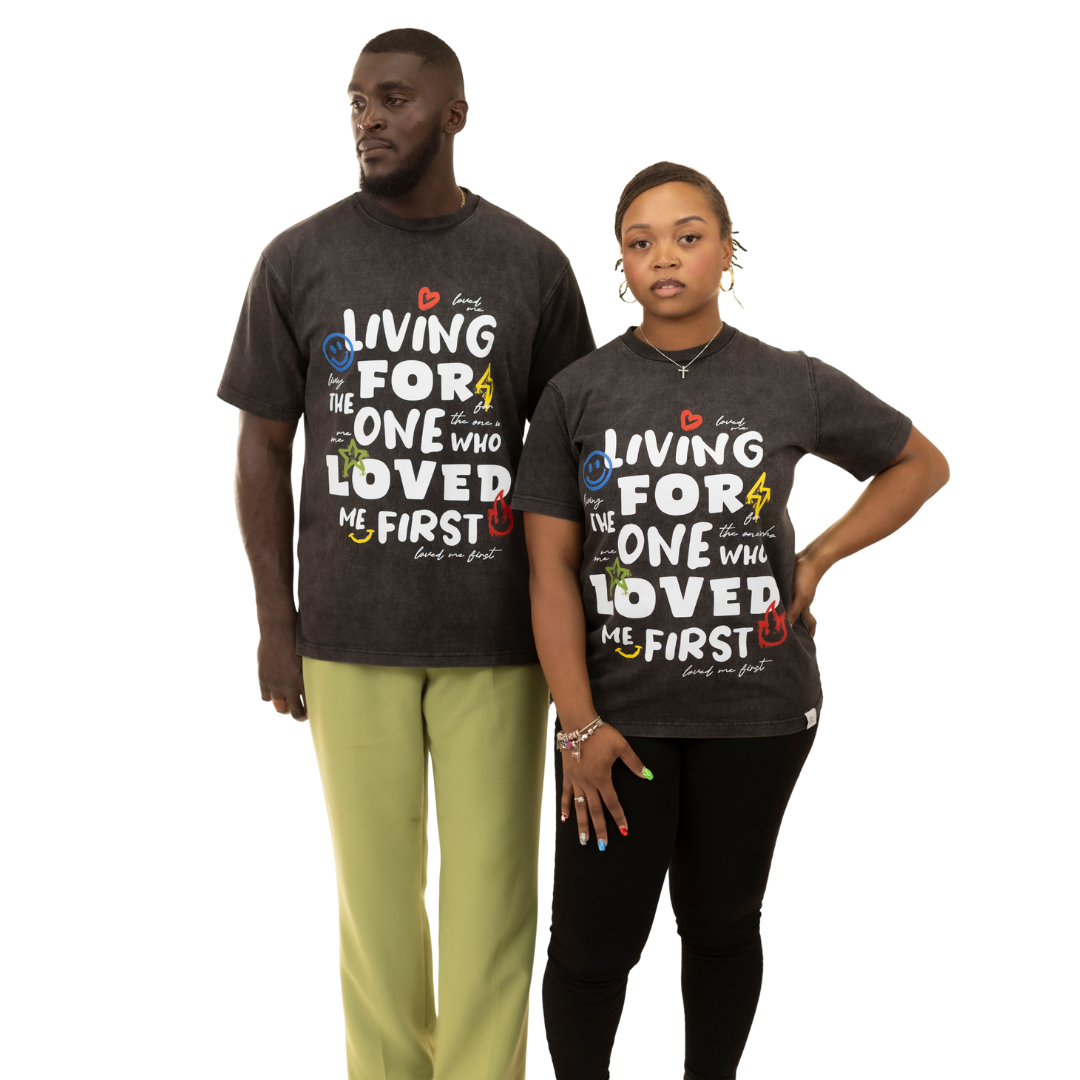 First Love- Acid WashTee