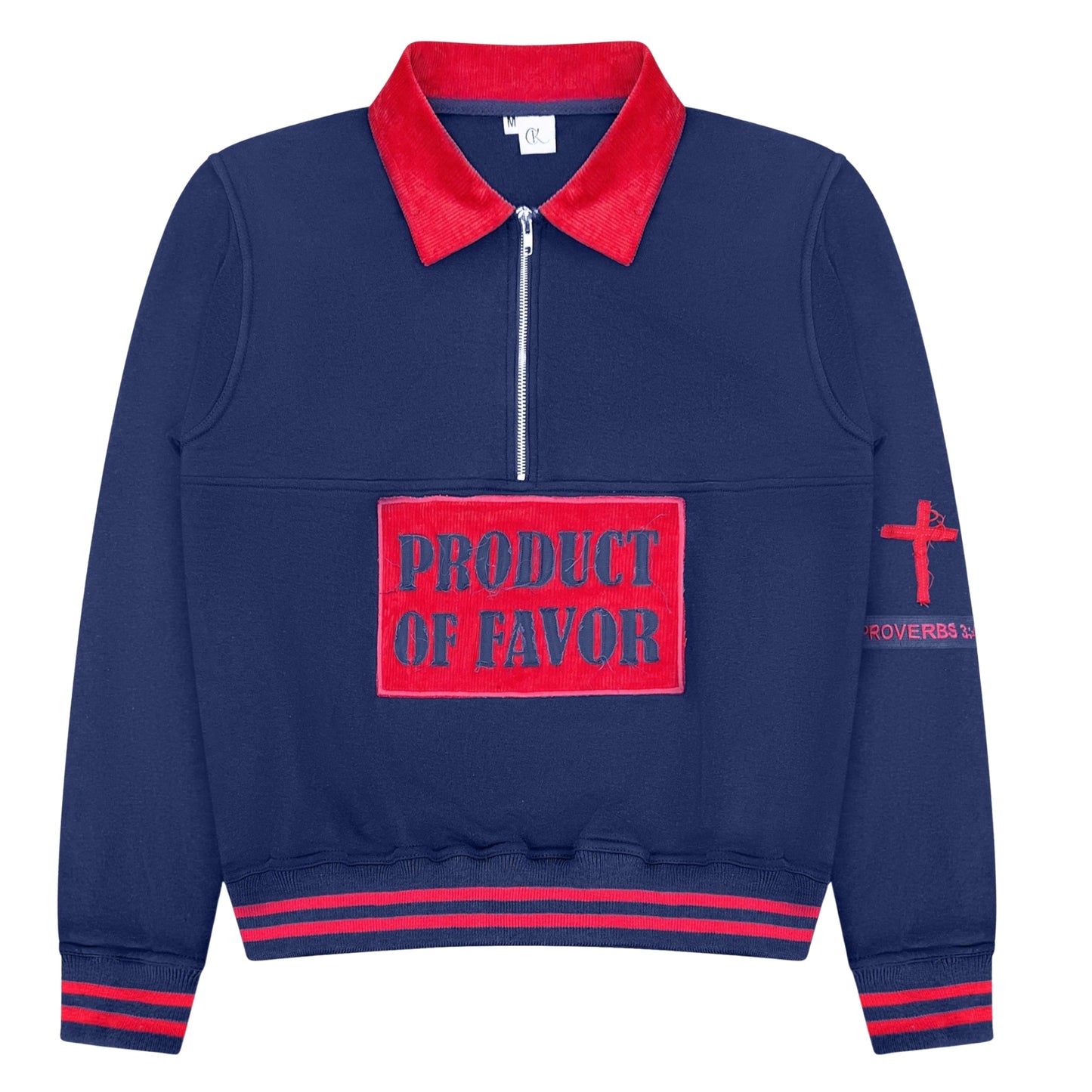 Favor Half-Zip Pullover (Navy)