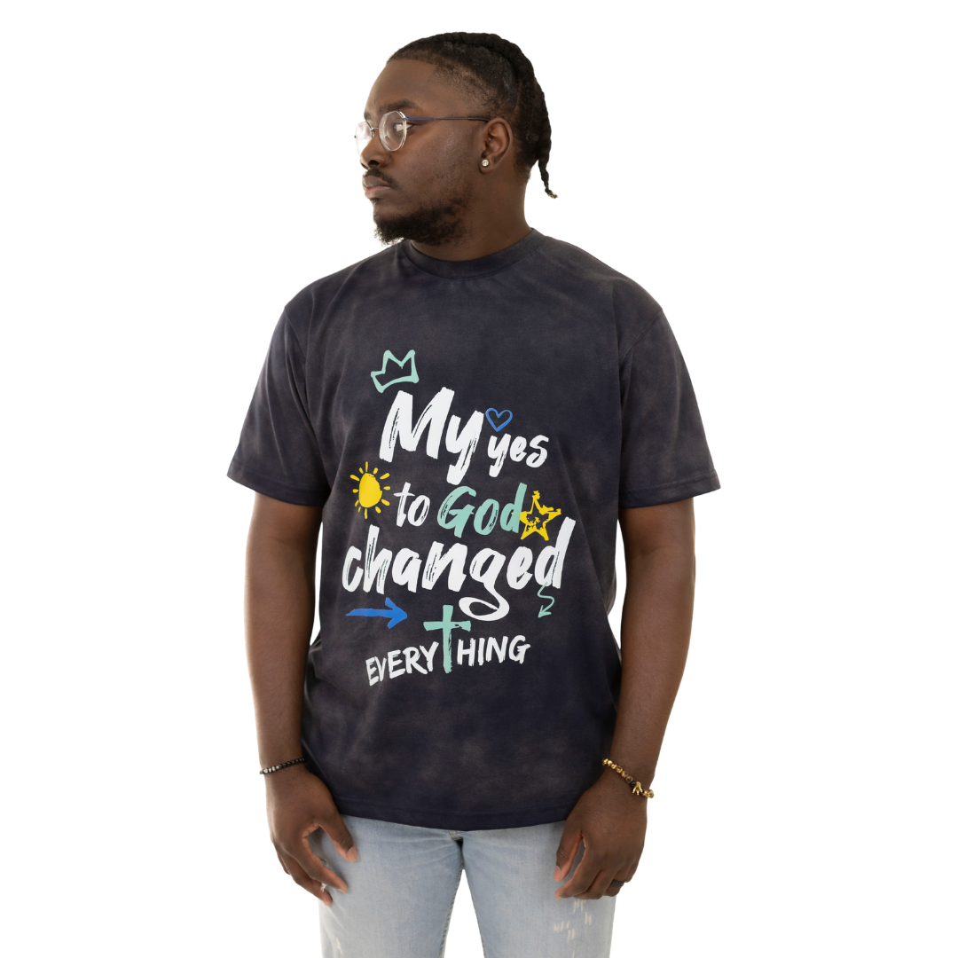 Yes Lord - Acid Wash Tee