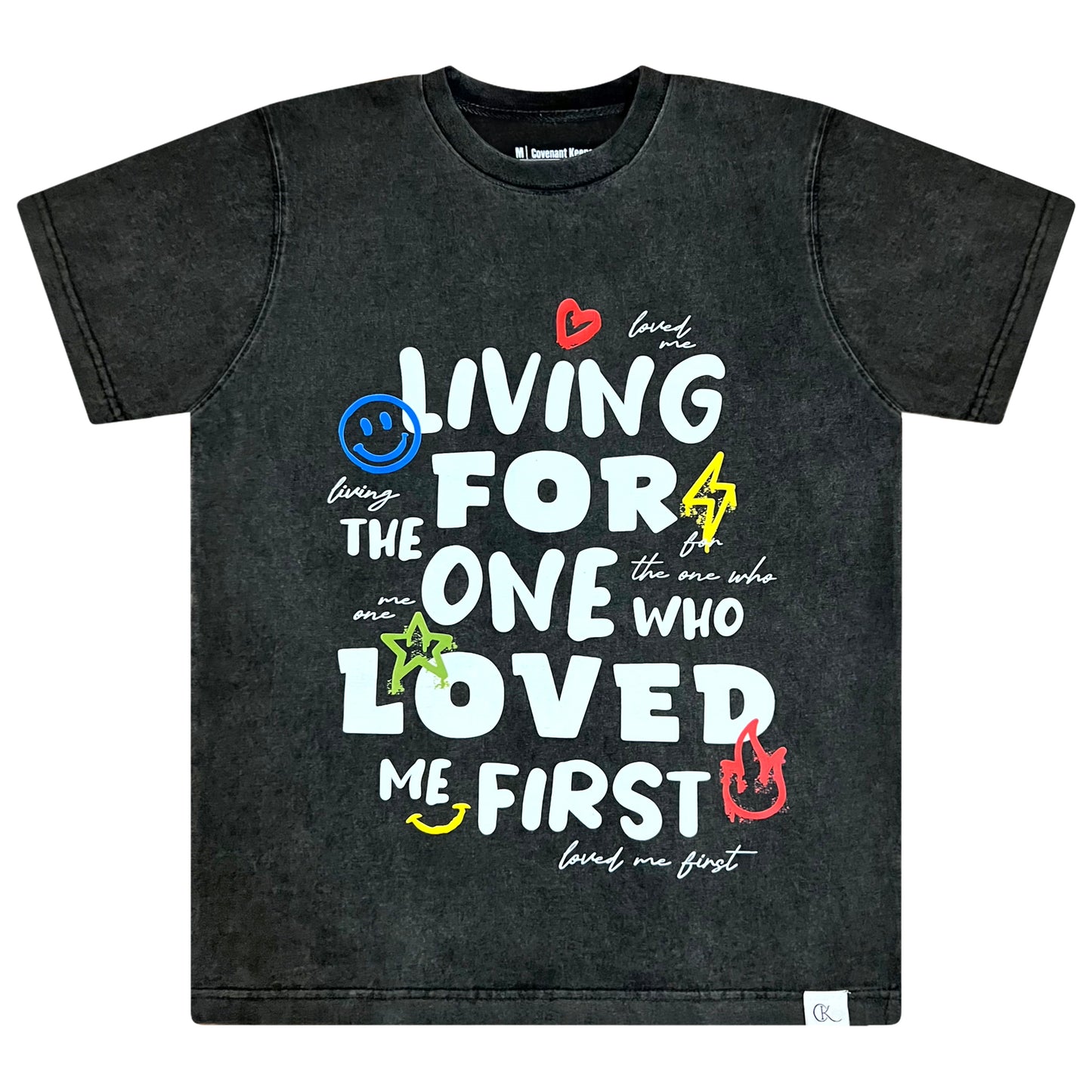 First Love- Acid WashTee