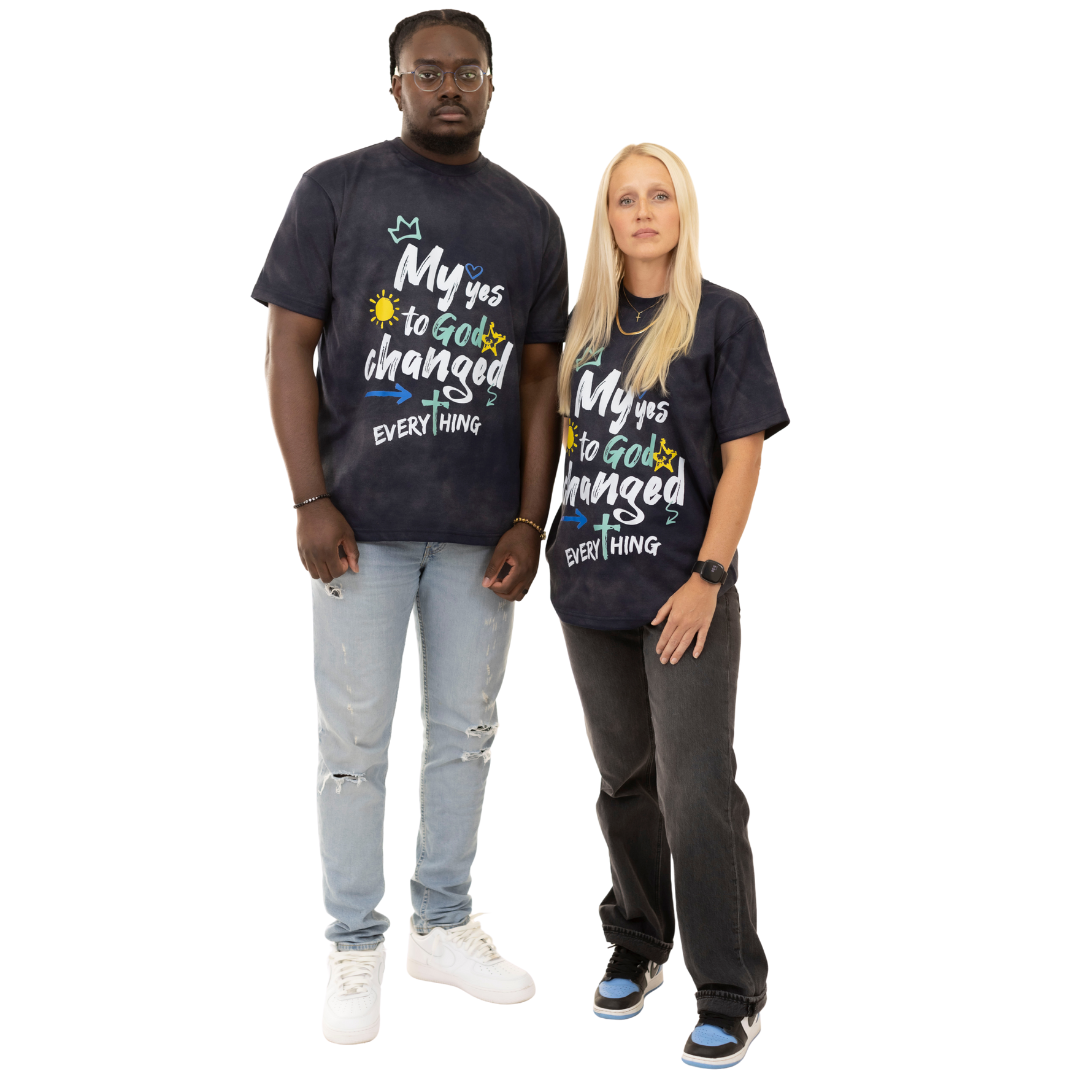 Yes Lord - Acid Wash Tee