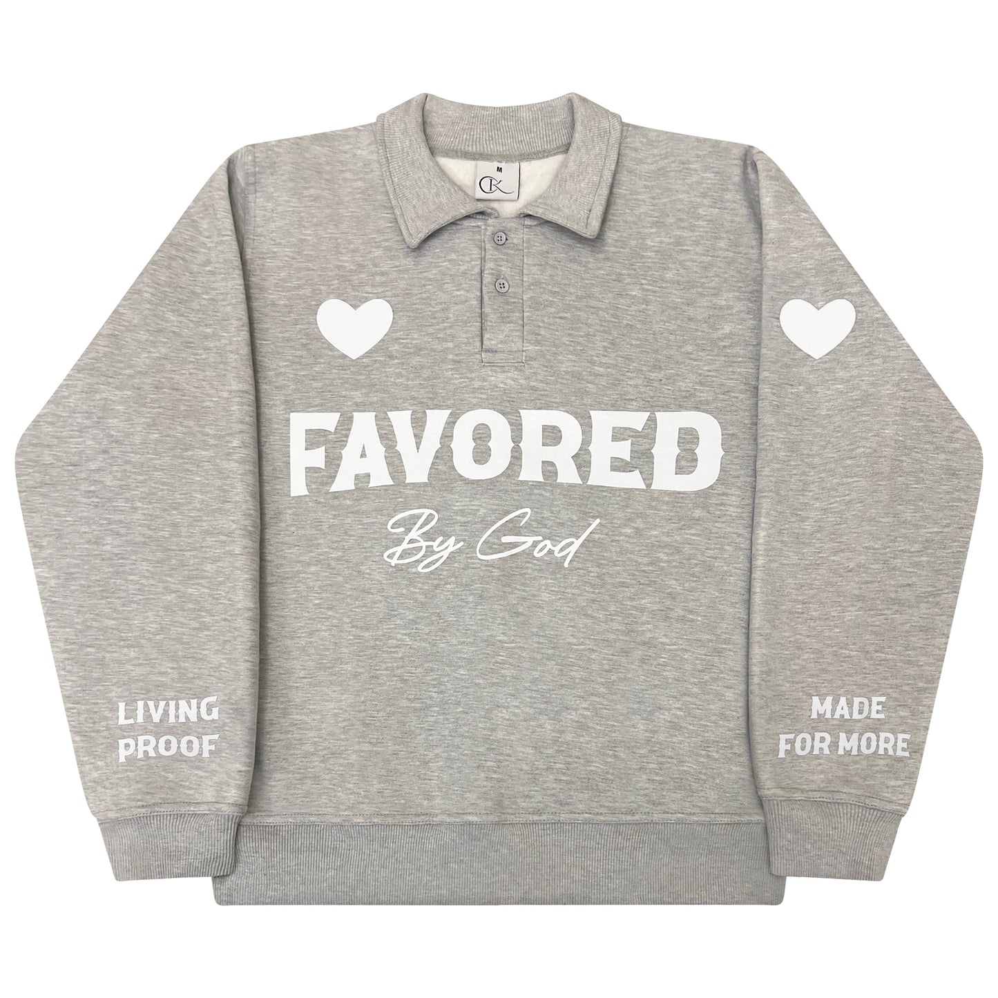 Heaven's Pick Collared Pullover