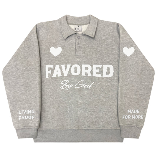 Heaven's Pick Collared Pullover