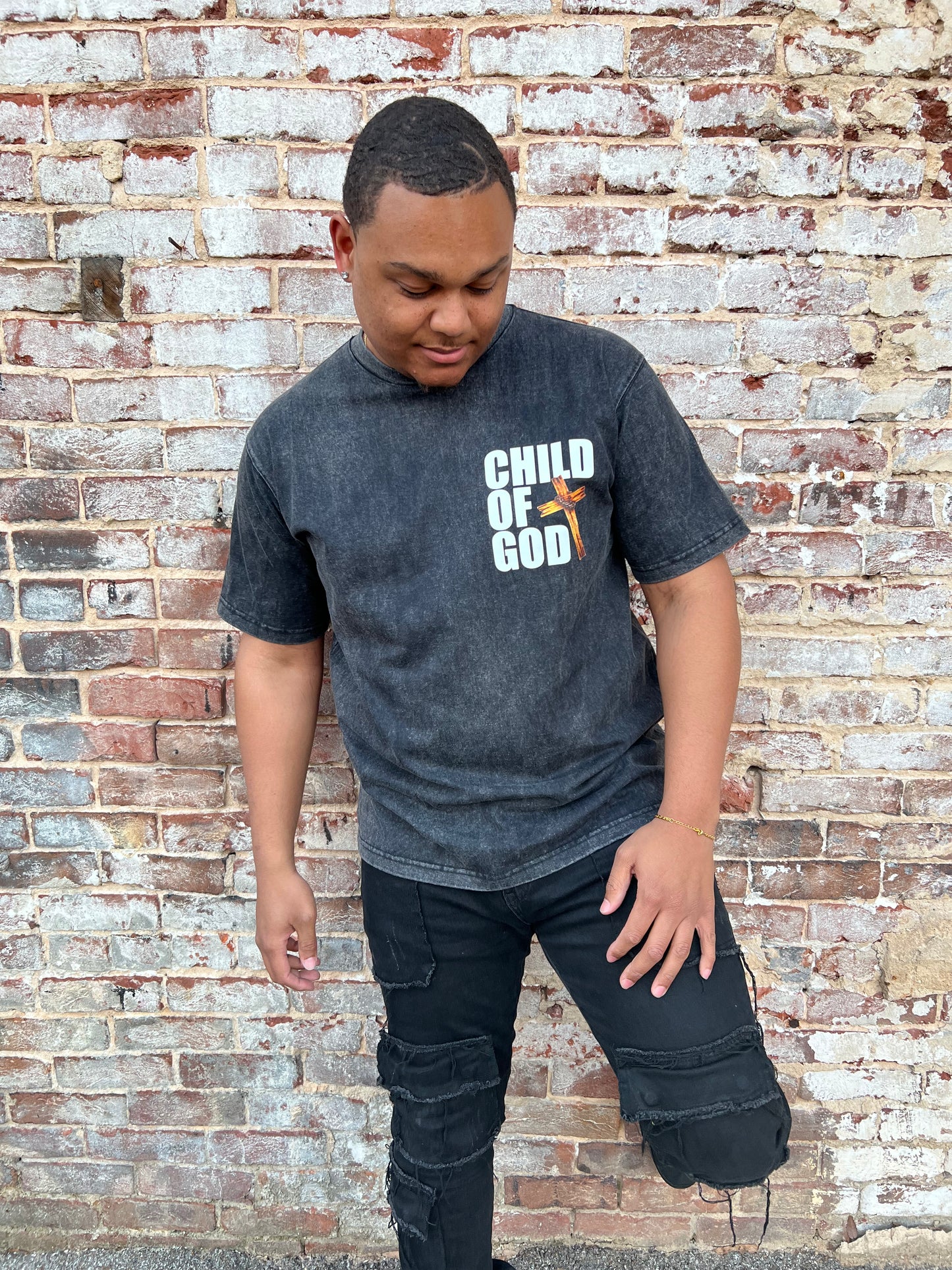 Chozn One Tee Acid Wash